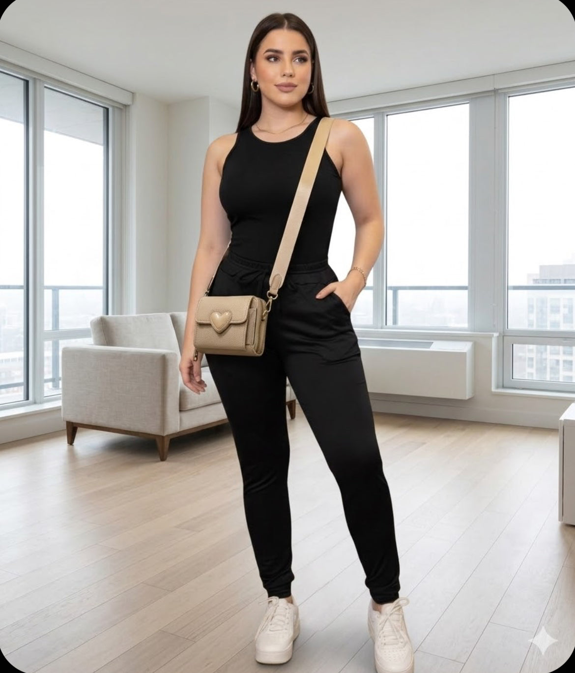 Conjunto one size + crossbody
