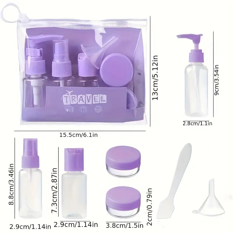 Set de viajes 7pcs