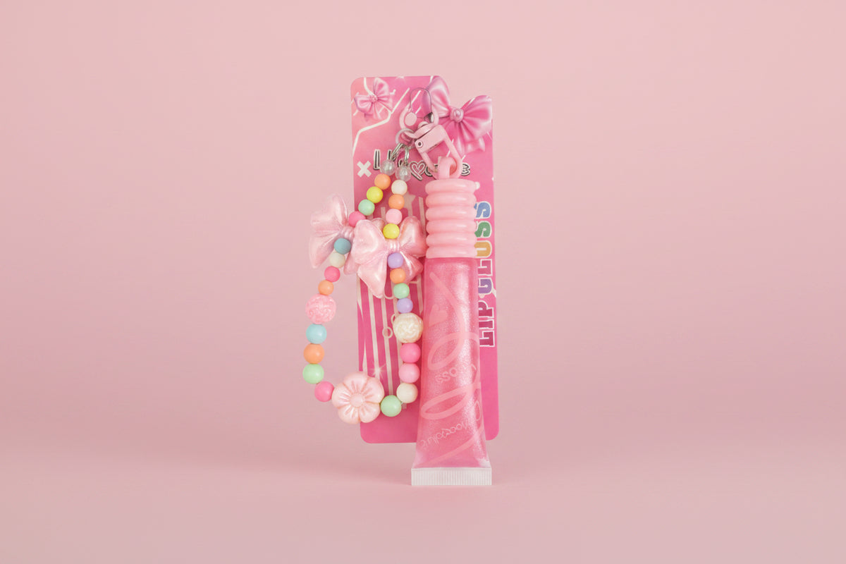 Lip gloss tipo llavero