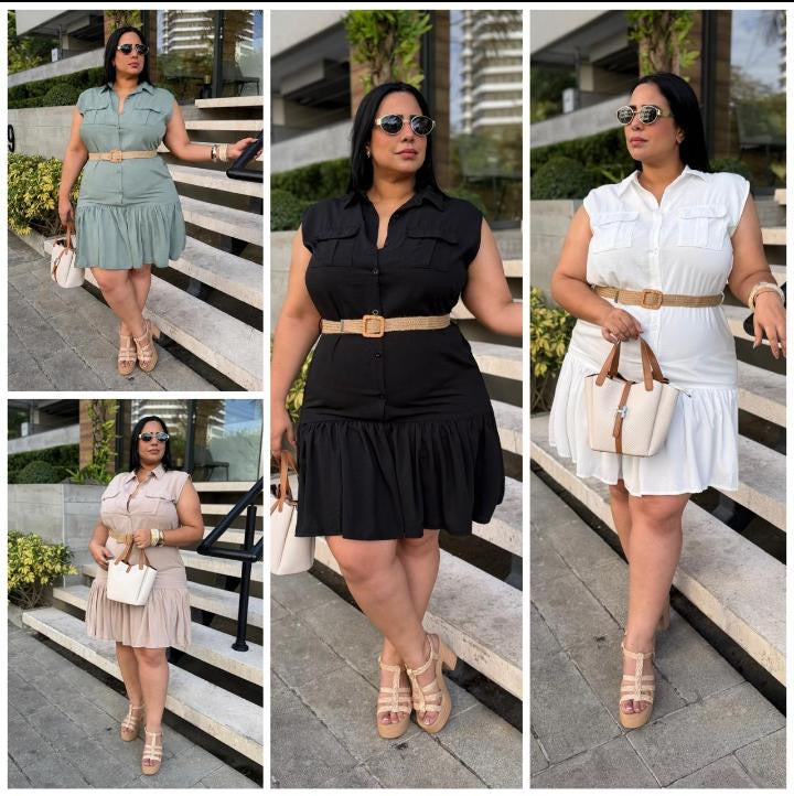 Vestido Plus Size 2XL
