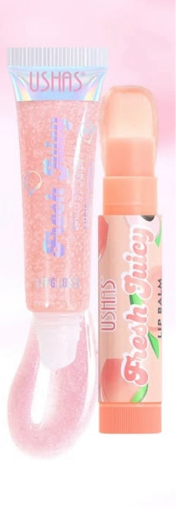 Lip Gloss + Lip Balm USHAS