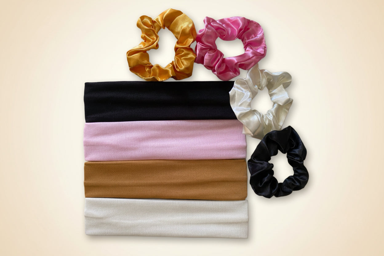 Scrunchie + Venda de pelo