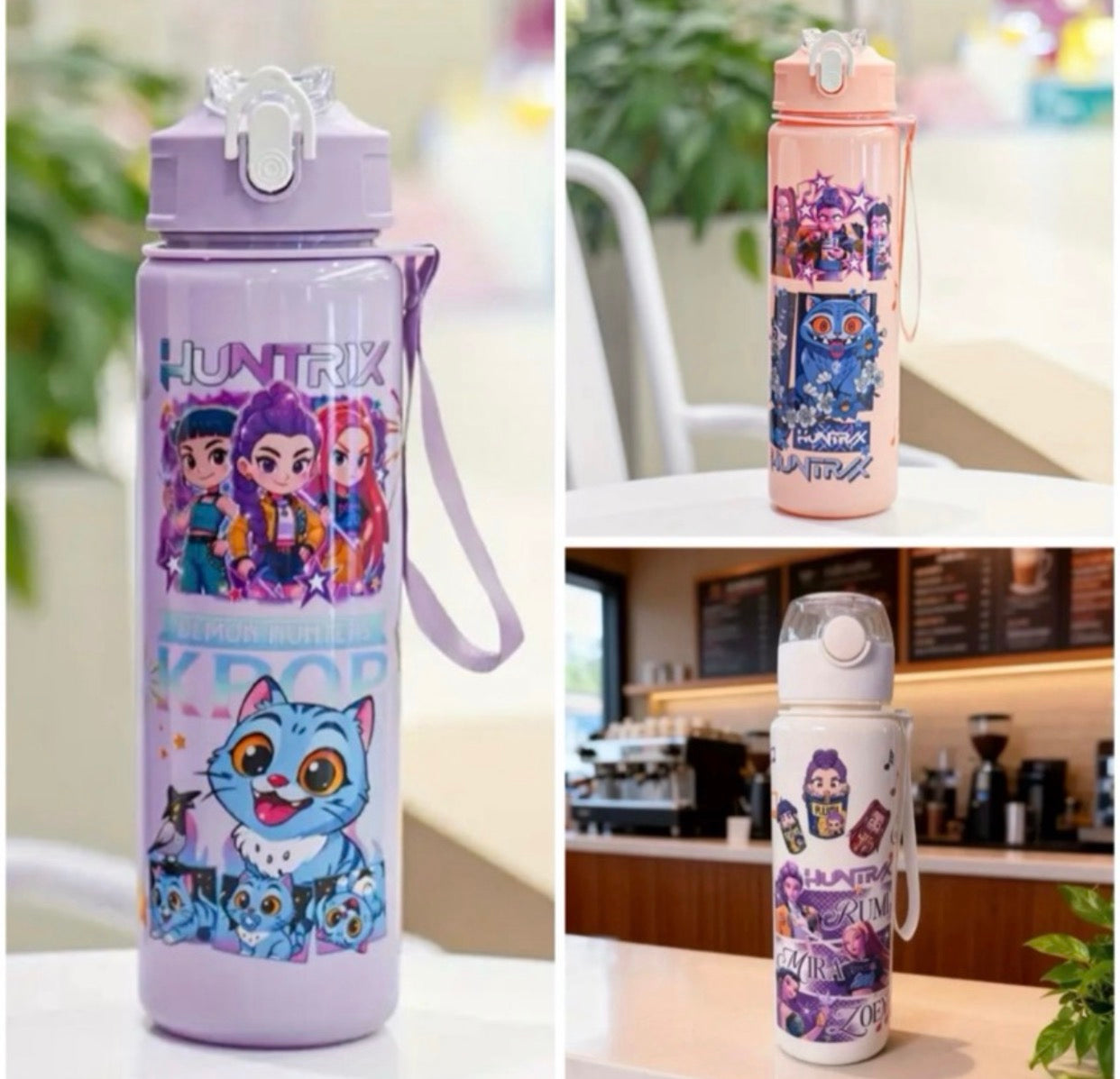 Termo Plástico Huntrix 700ml