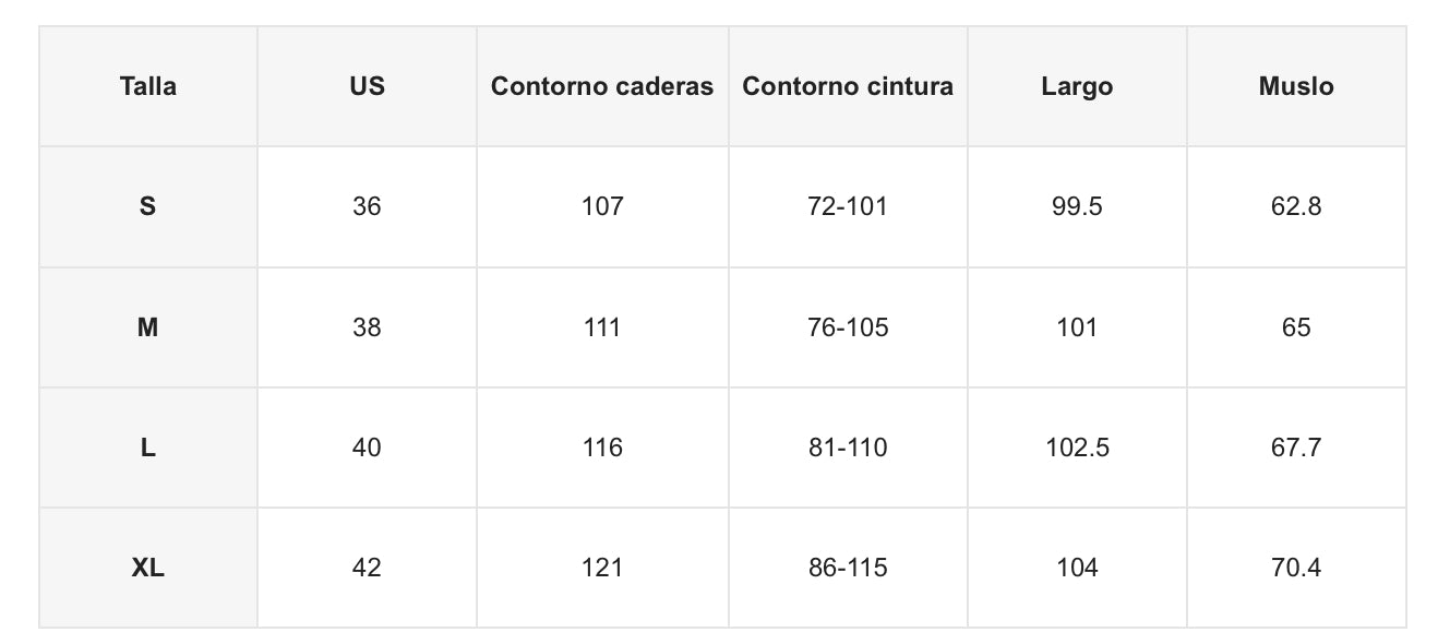 Pantalón Sizes S y M