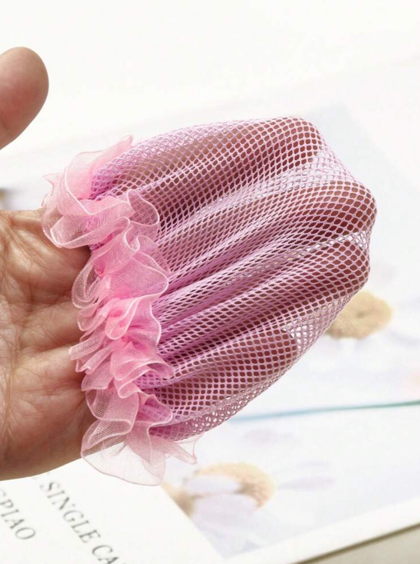 Scrunchie moño de ballet para niñas