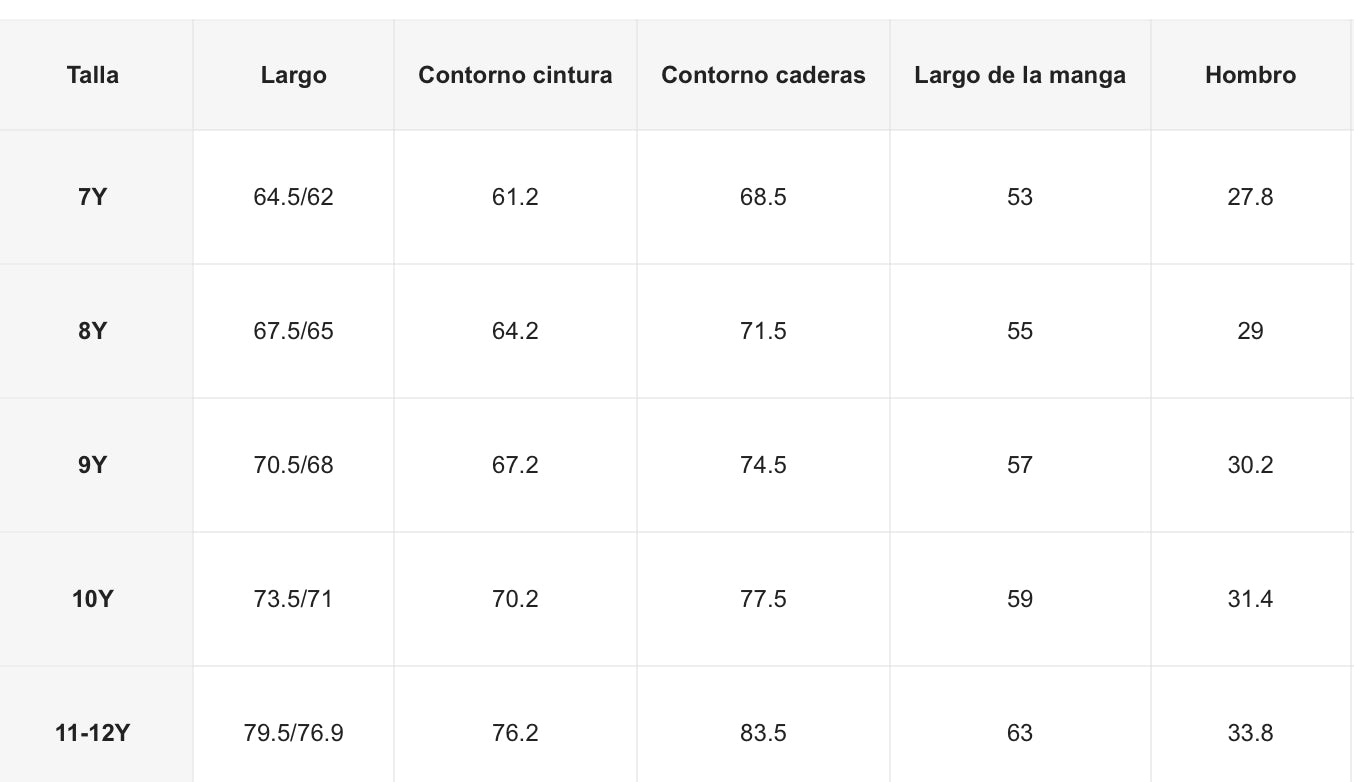Vestido Size 9y