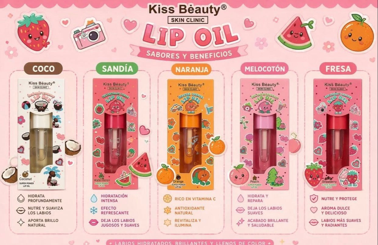 Lip Oil Fruit Kiss Beauty