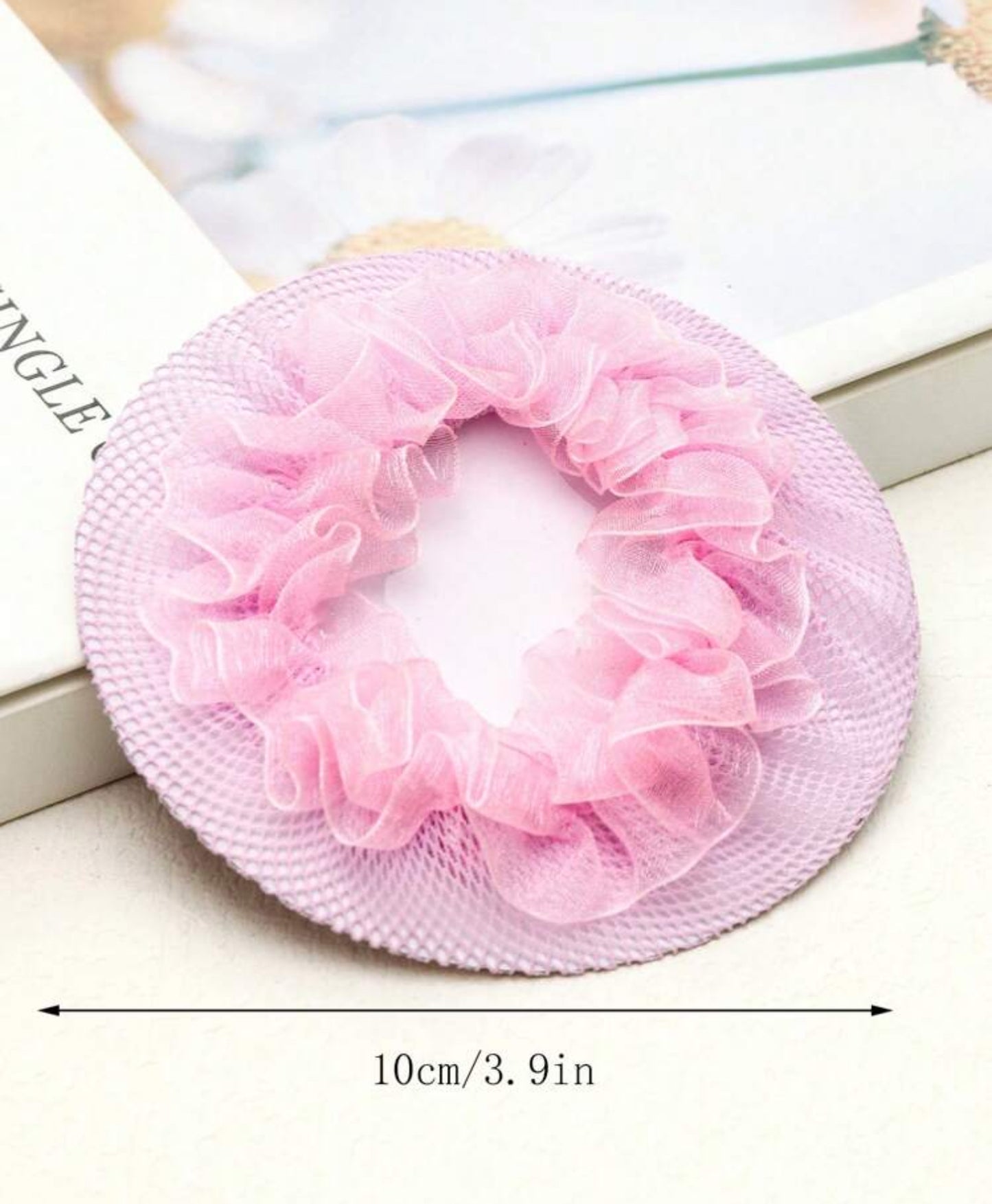 Scrunchie moño de ballet para niñas