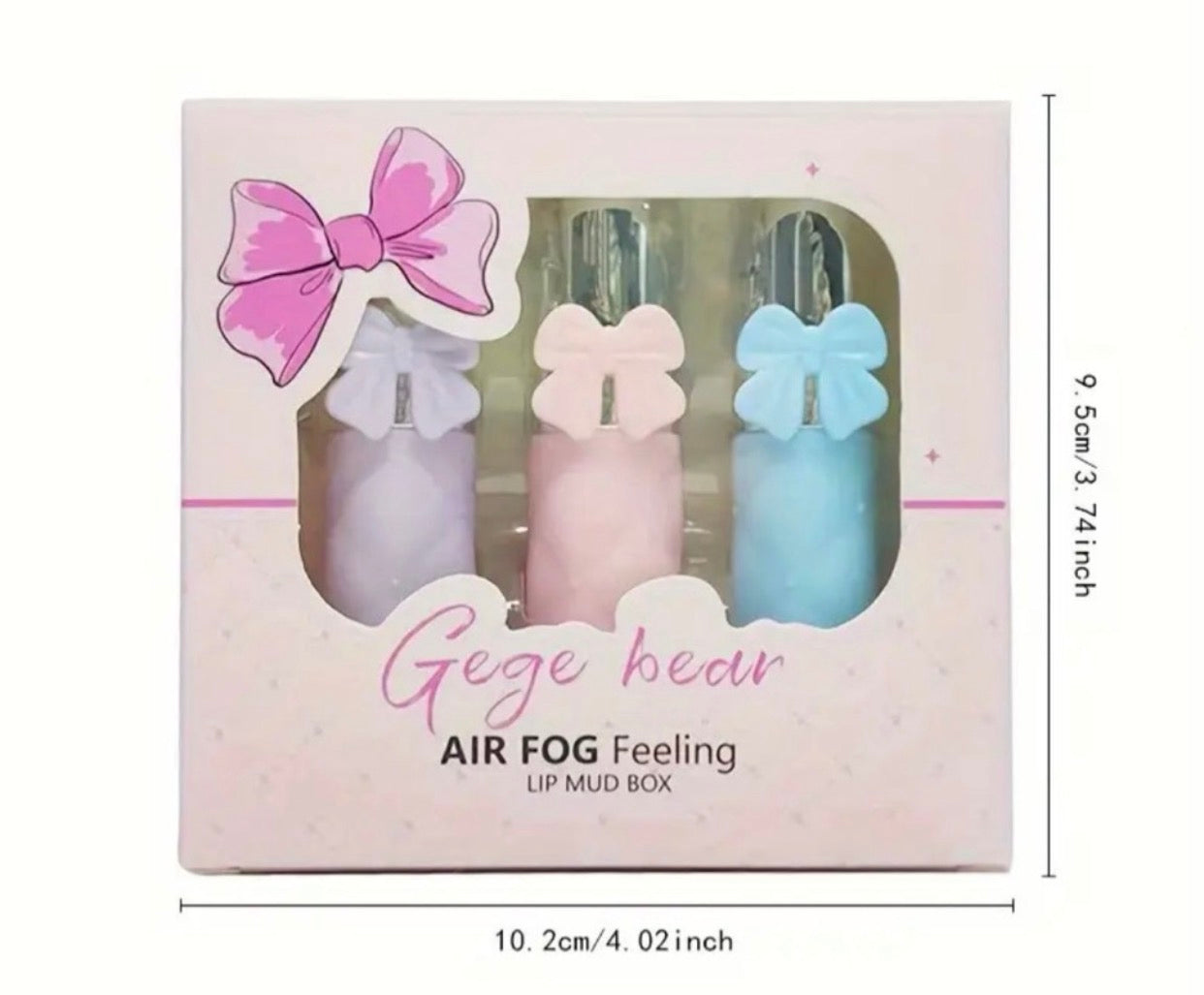 Kit 3 Lip Gloss Matte 3g
