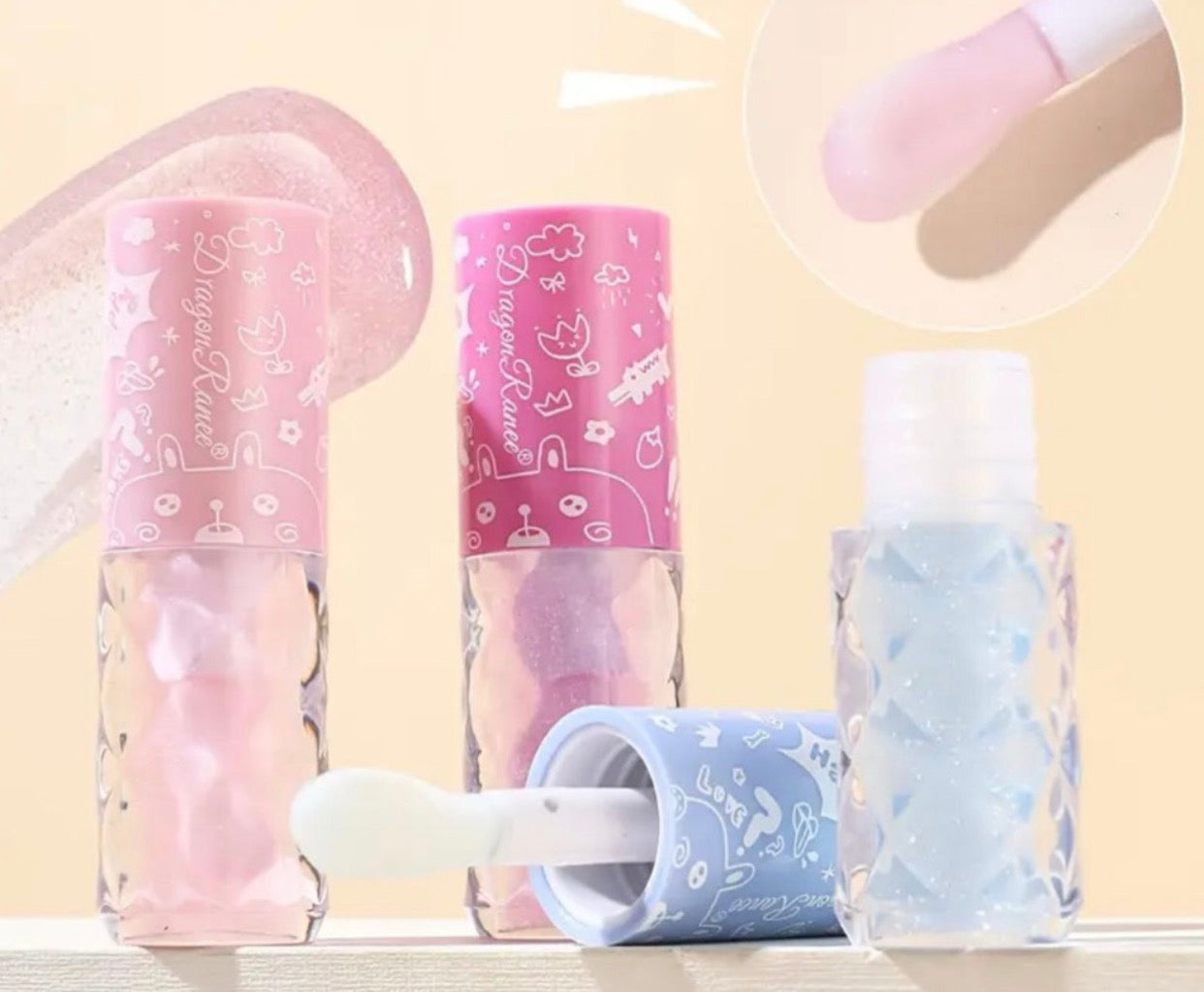 Kit 3 Mini Lip Oil
