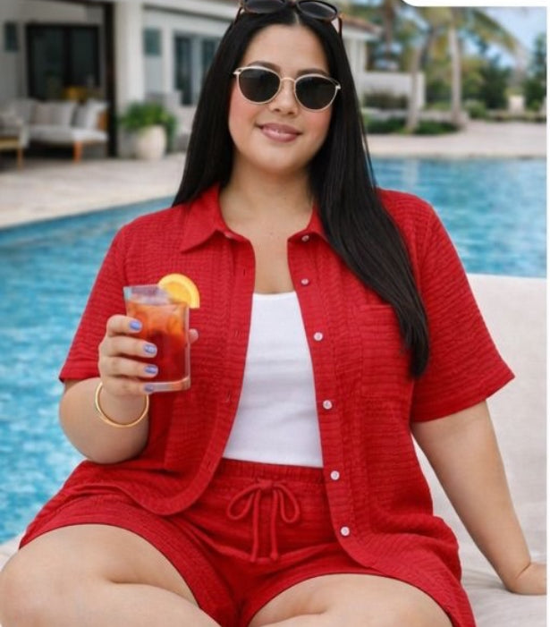 Conjunto one size plus 3pcs