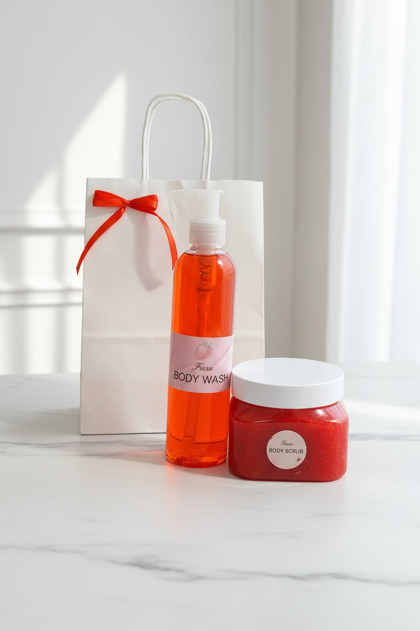 Body Wash + Body Scrub