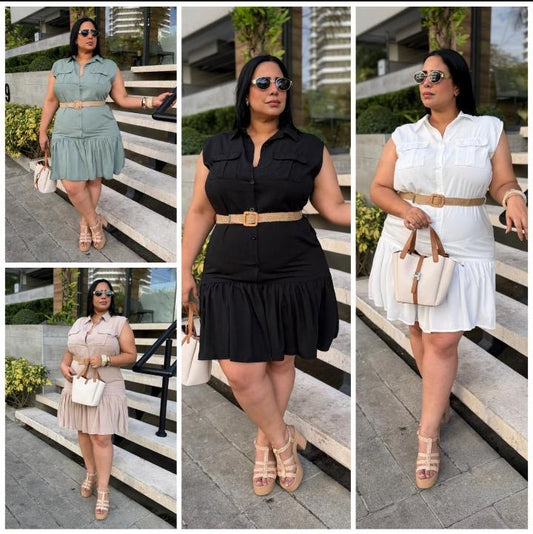 Vestido Plus Size 2XL