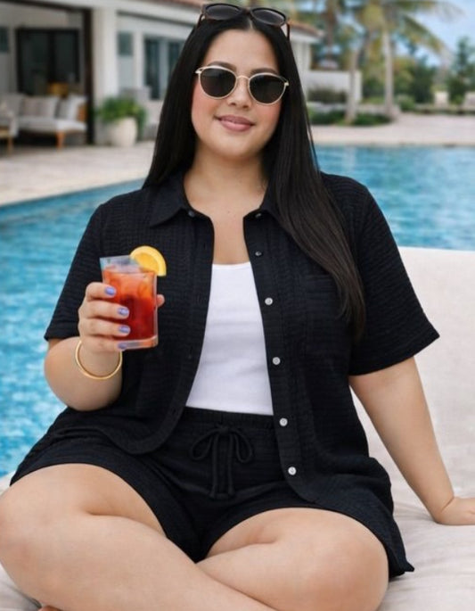 Conjunto one size plus 3pcs