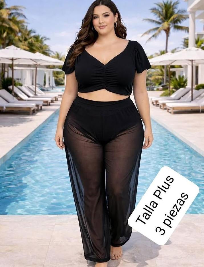 Traje de baño one size plus