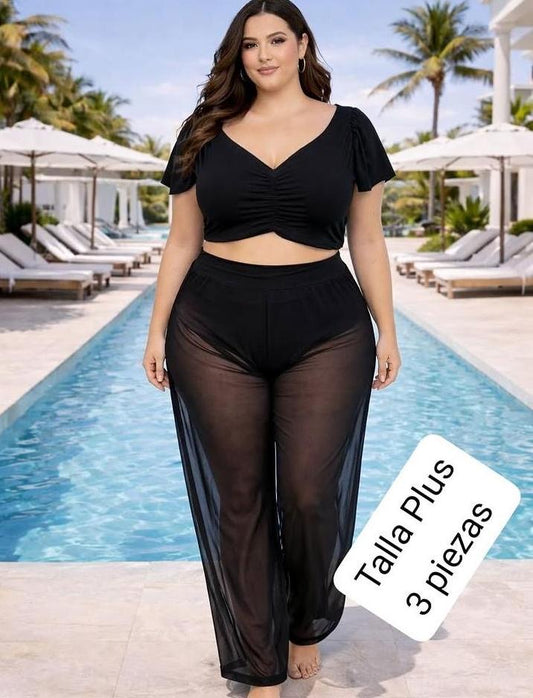 Traje de baño one size plus