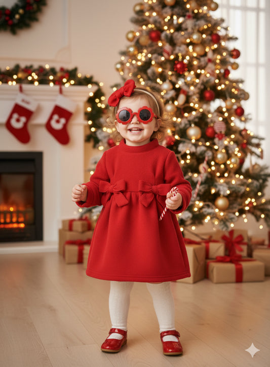 Vestido de niña size 2-3y / Gafa / Venda