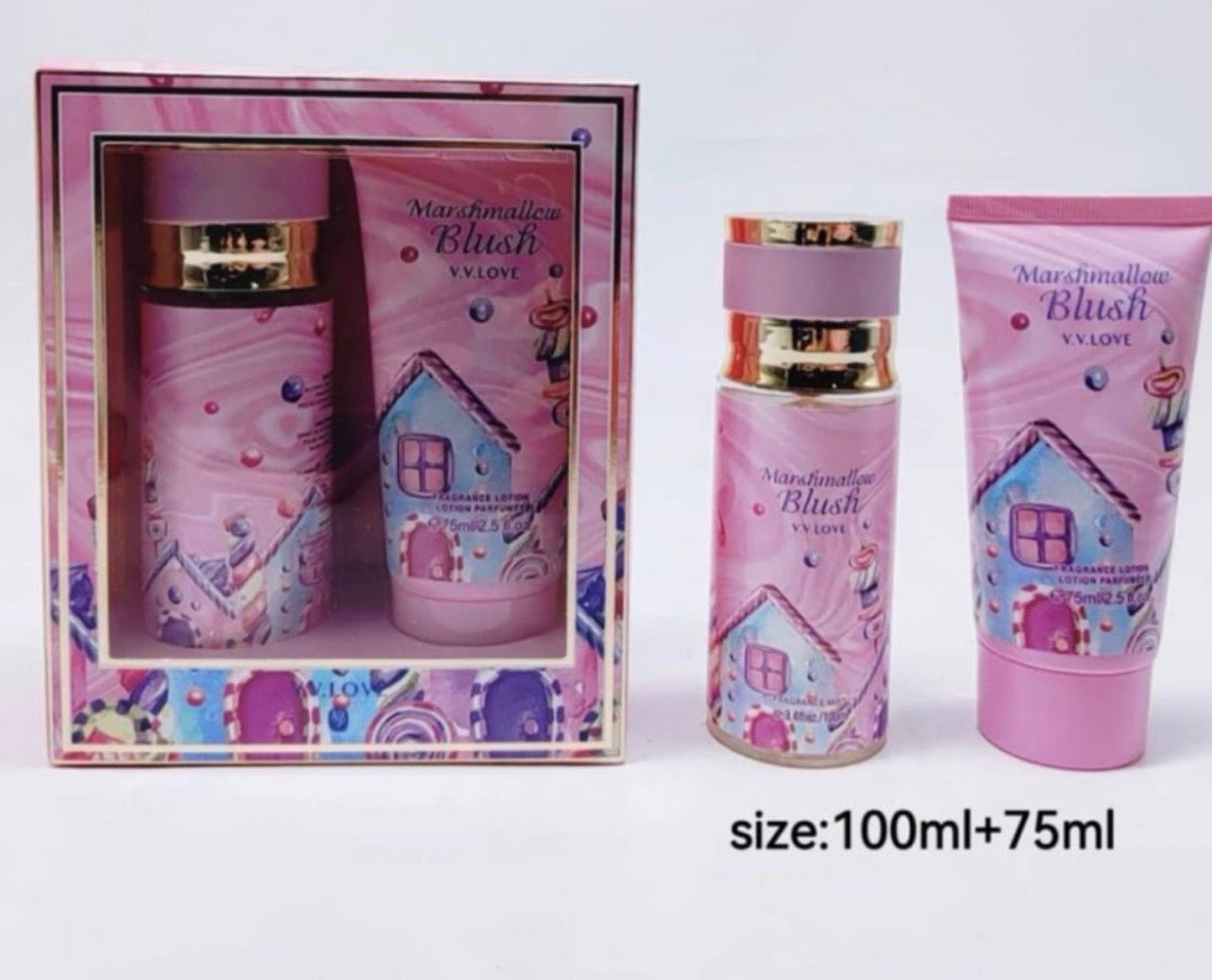 Set crema + fragancia V.V.LOVE
