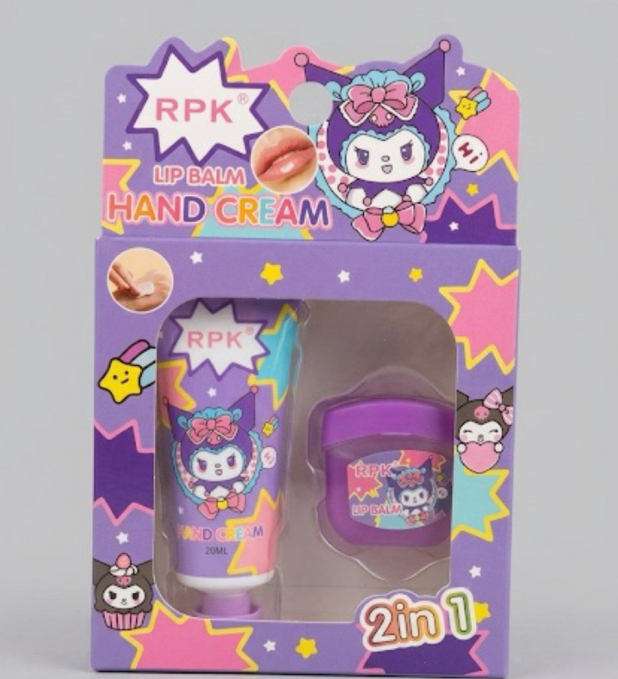 Kit Crema de manos + Bálsamo labial para niñas