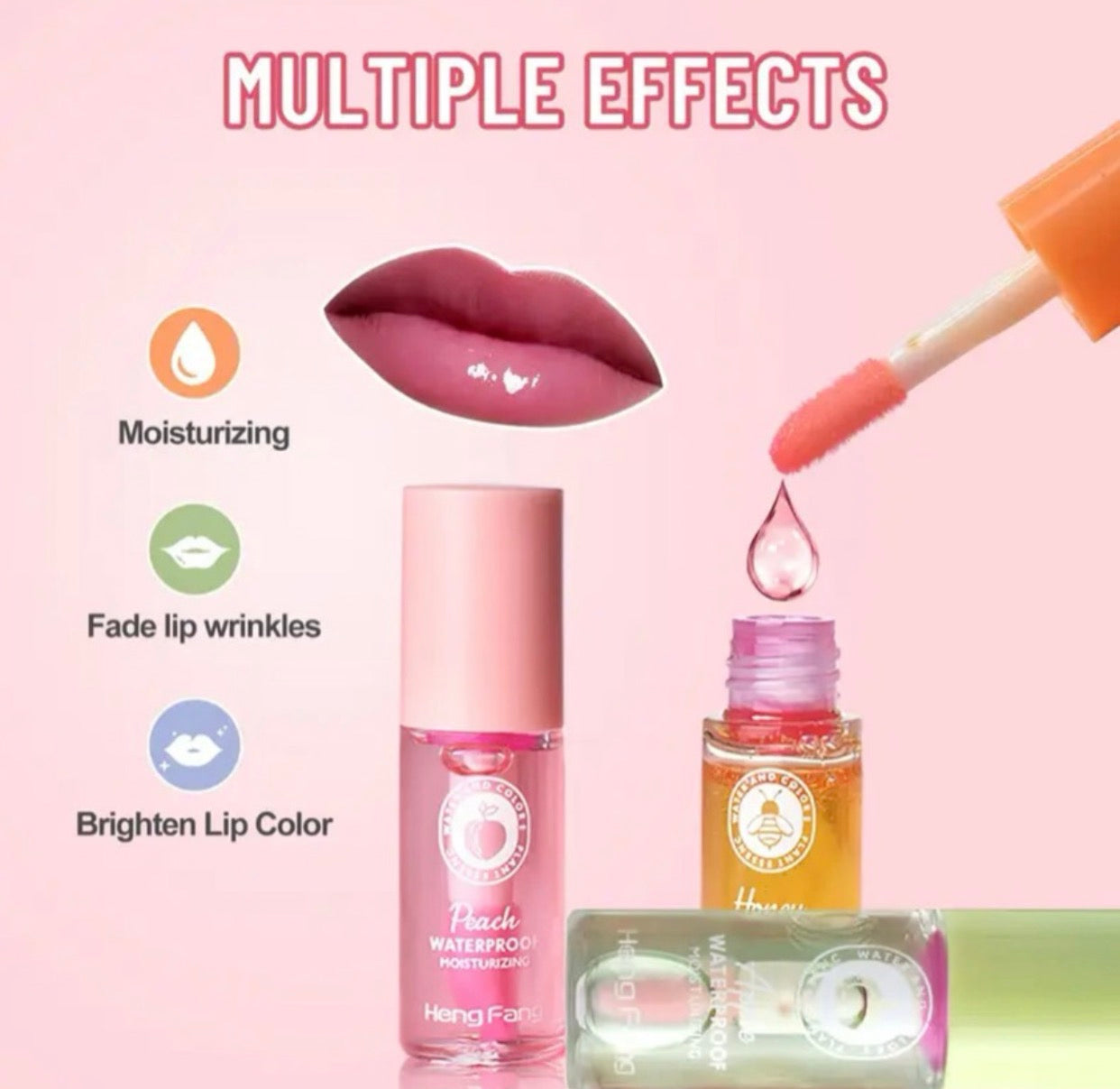 Kit 7 Mini Lip Gloss