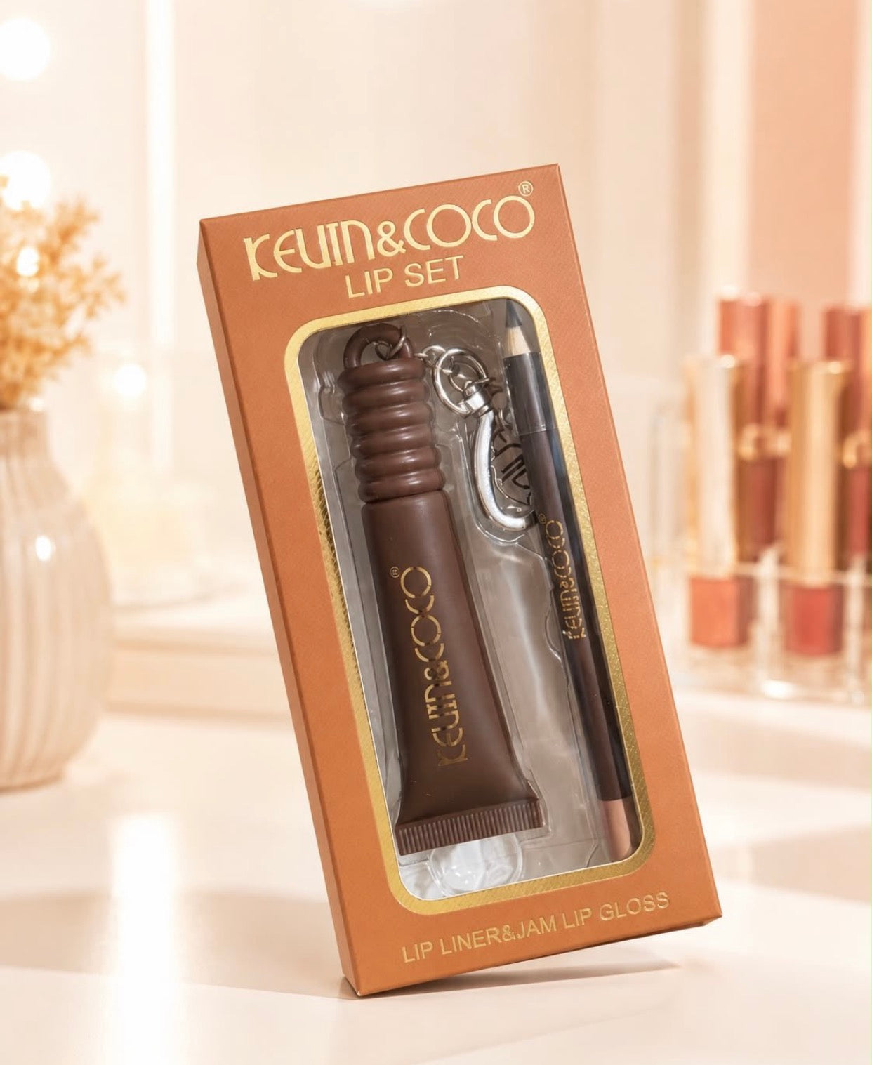 Lipliner & Jam Lip Gloss Kevin & Coco