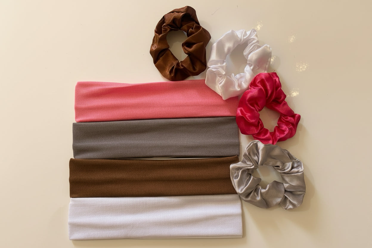 Scrunchie + Venda de pelo