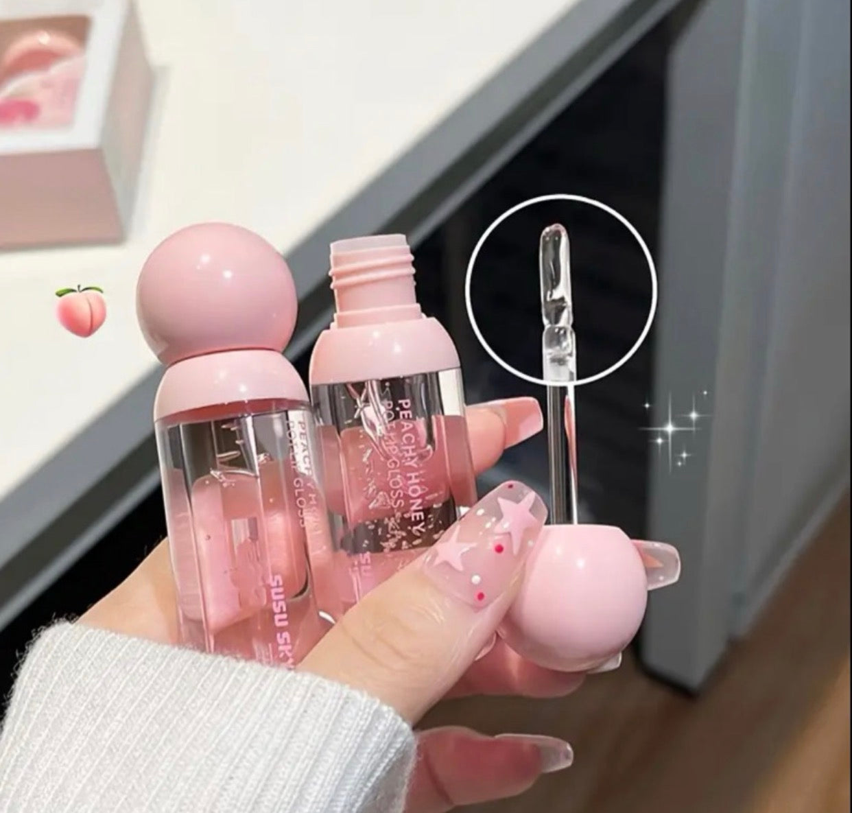 Kit Lip Gloss + Exfoliante de Labios