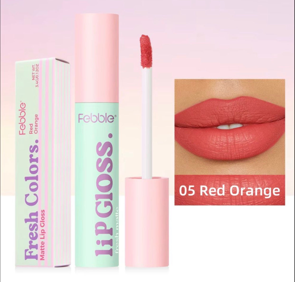 Lip Gloss Matte Febble