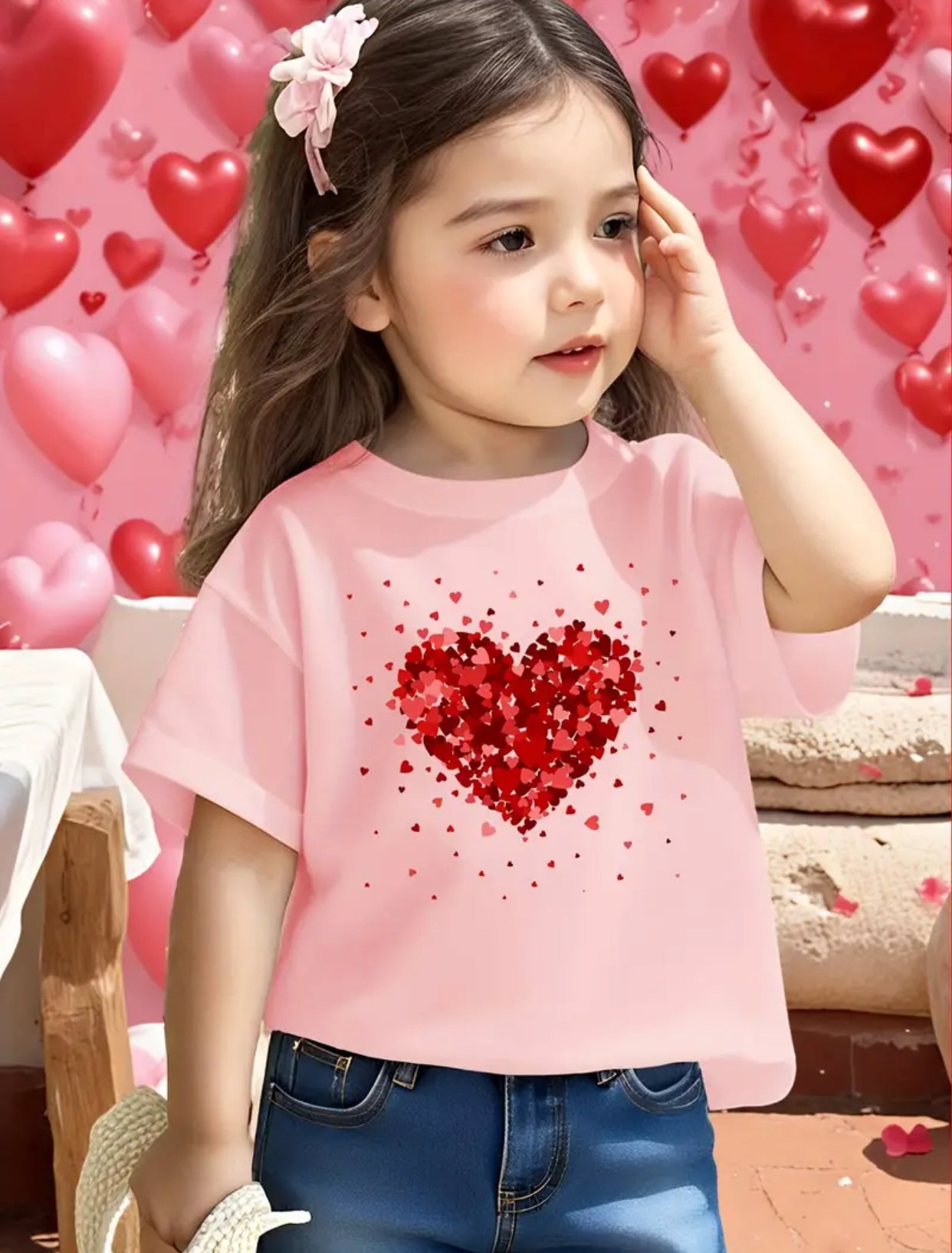 Tshirt para niñas 1-2 años