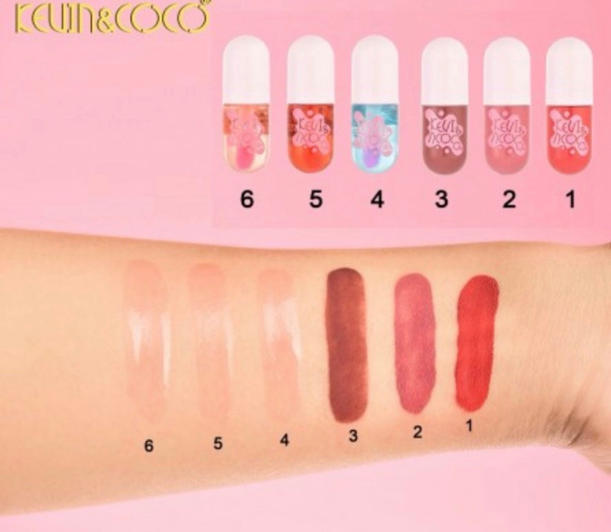 Kit Lip Gloss Kevin & Coco
