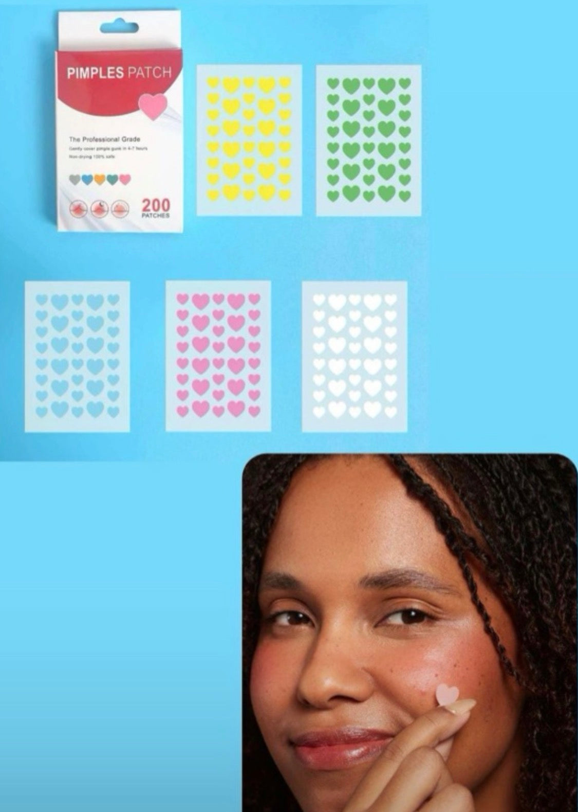 Parches para el acné 200pcs