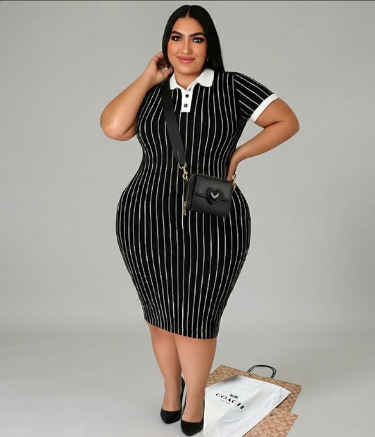Vestido one size plus + crossbody