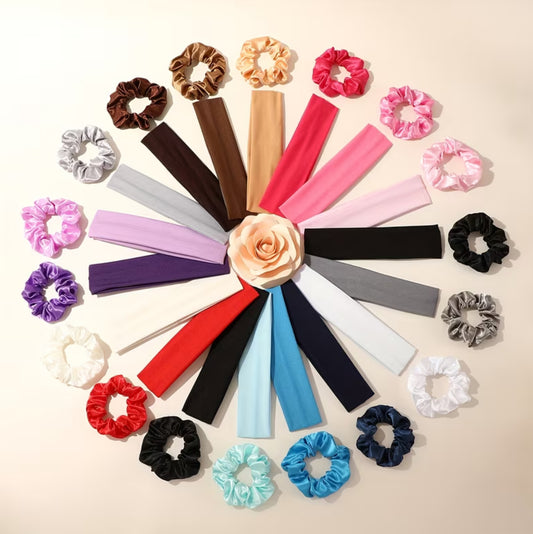 Scrunchie + Venda de pelo