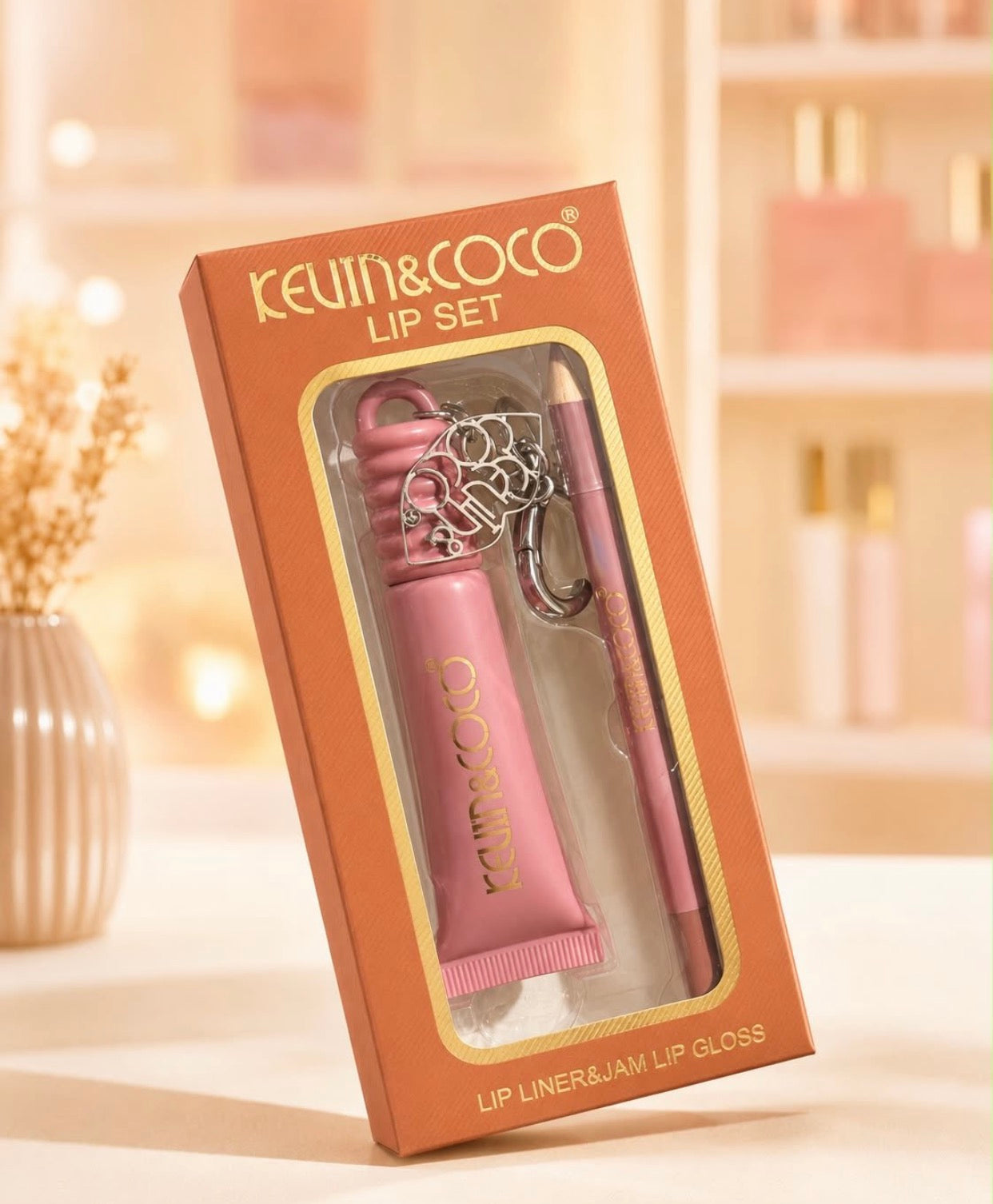Lipliner & Jam Lip Gloss Kevin & Coco