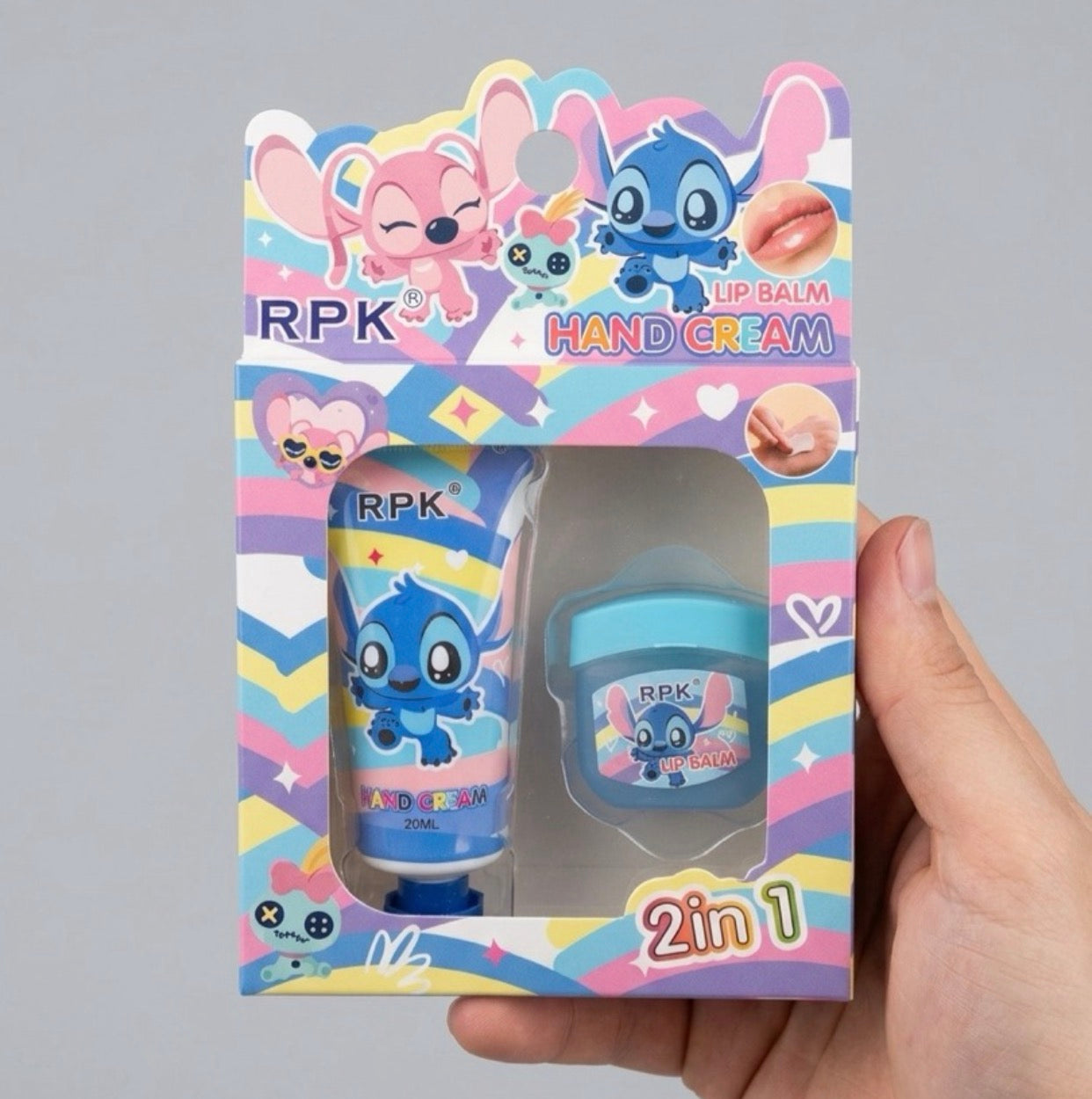 Kit Crema de manos + Bálsamo labial para niñas