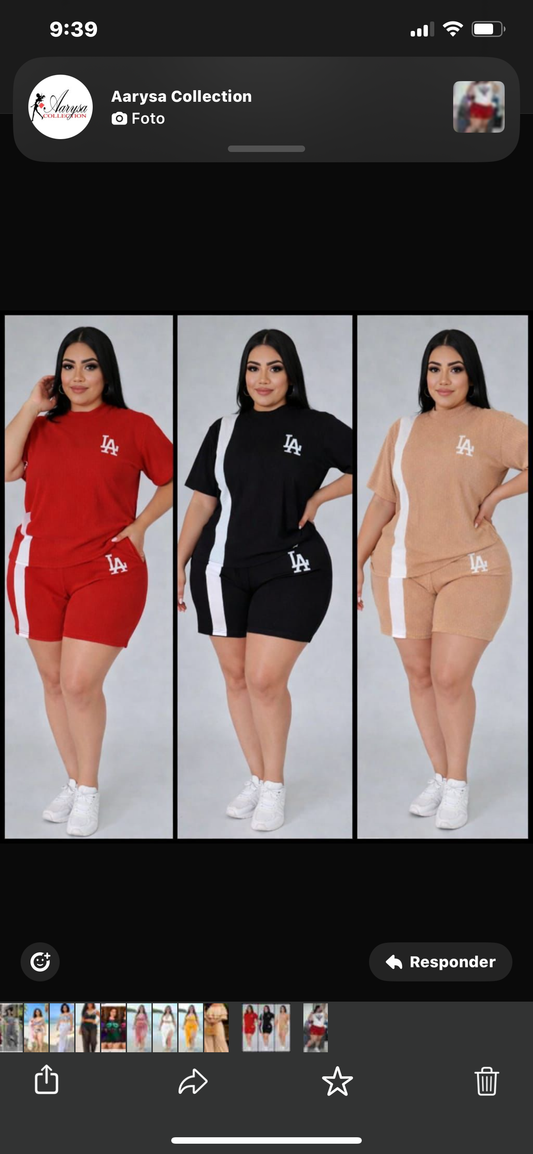 Conjunto one size plus