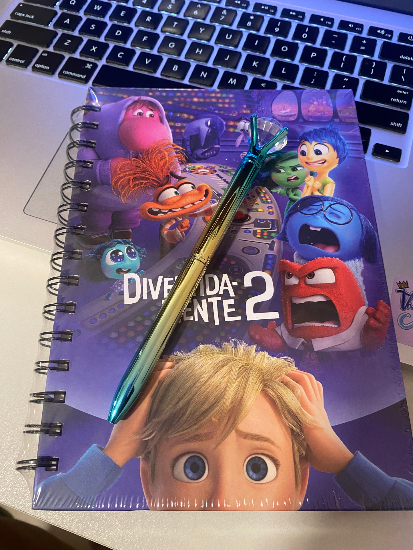 Libreta Intensamente 2 + Lapicero